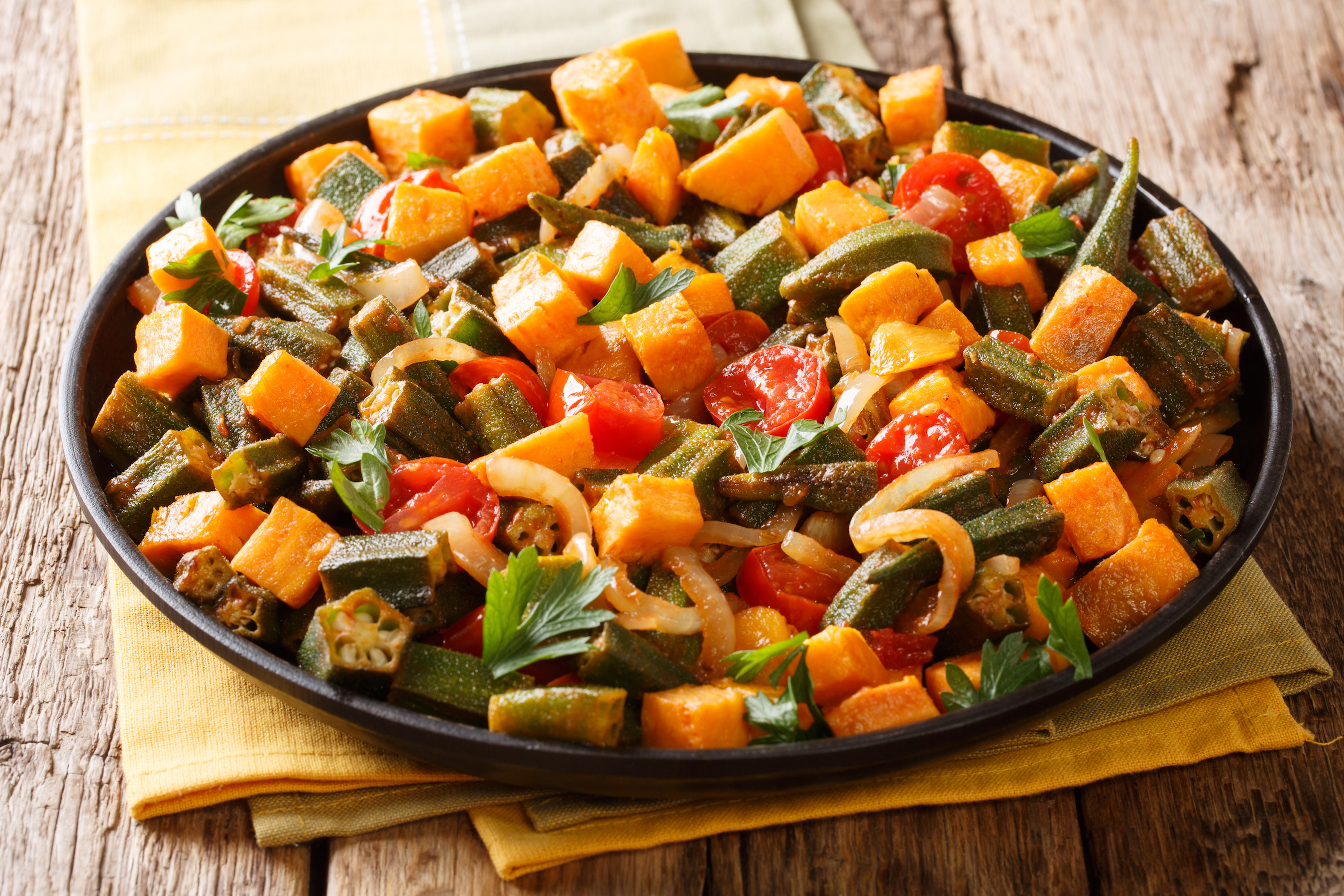 Sweet Potato and Okra Stew Recipe